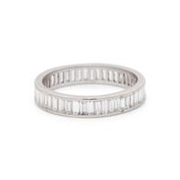 PLATINUM AND DIAMOND ETERNITY BAND