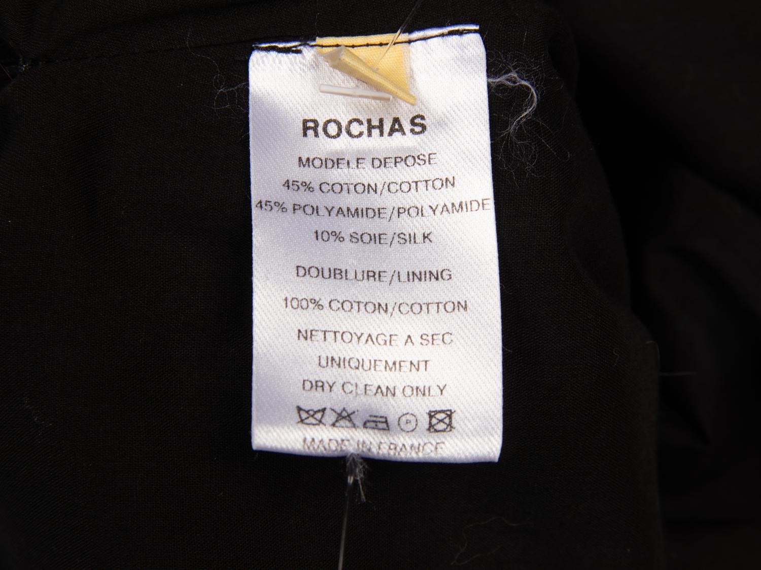 Rochas, Black Lace Slip Dress [ARO]