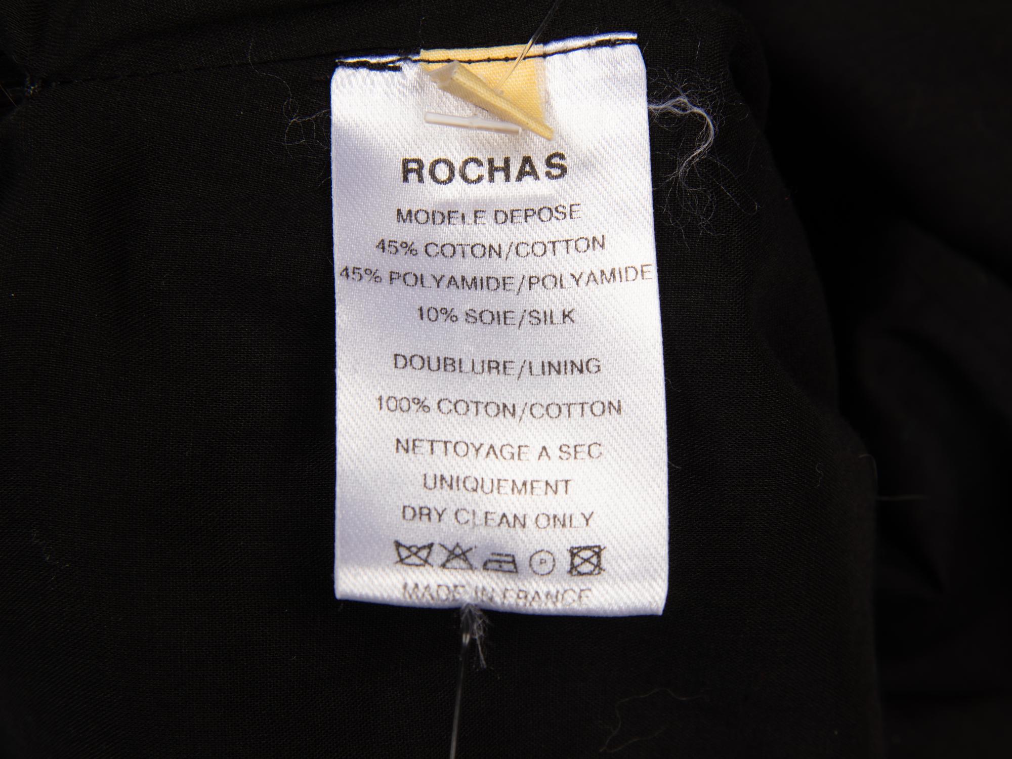 Rochas, Black Lace Slip Dress [ARO]