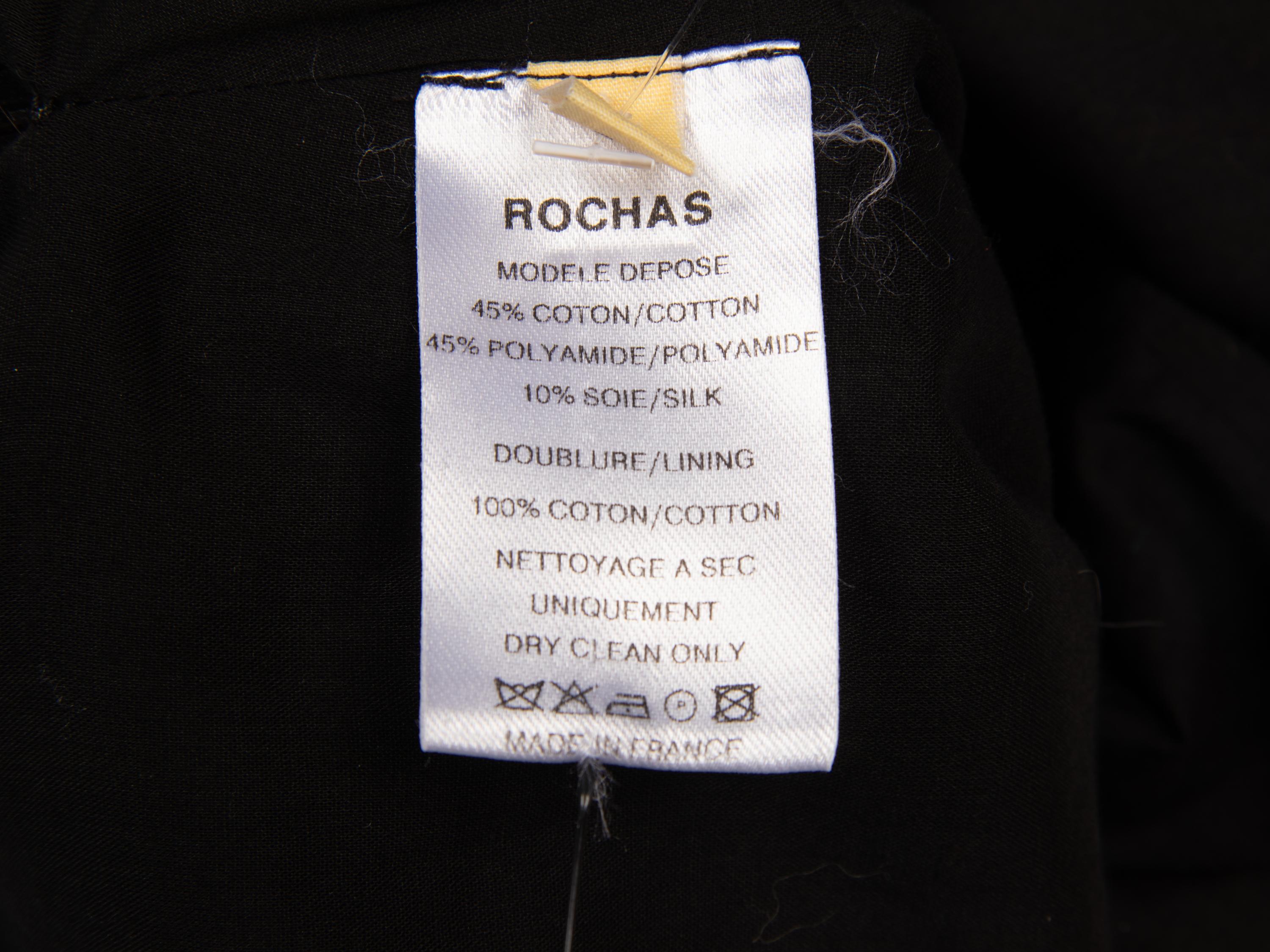 Rochas, Black Lace Slip Dress [ARO]