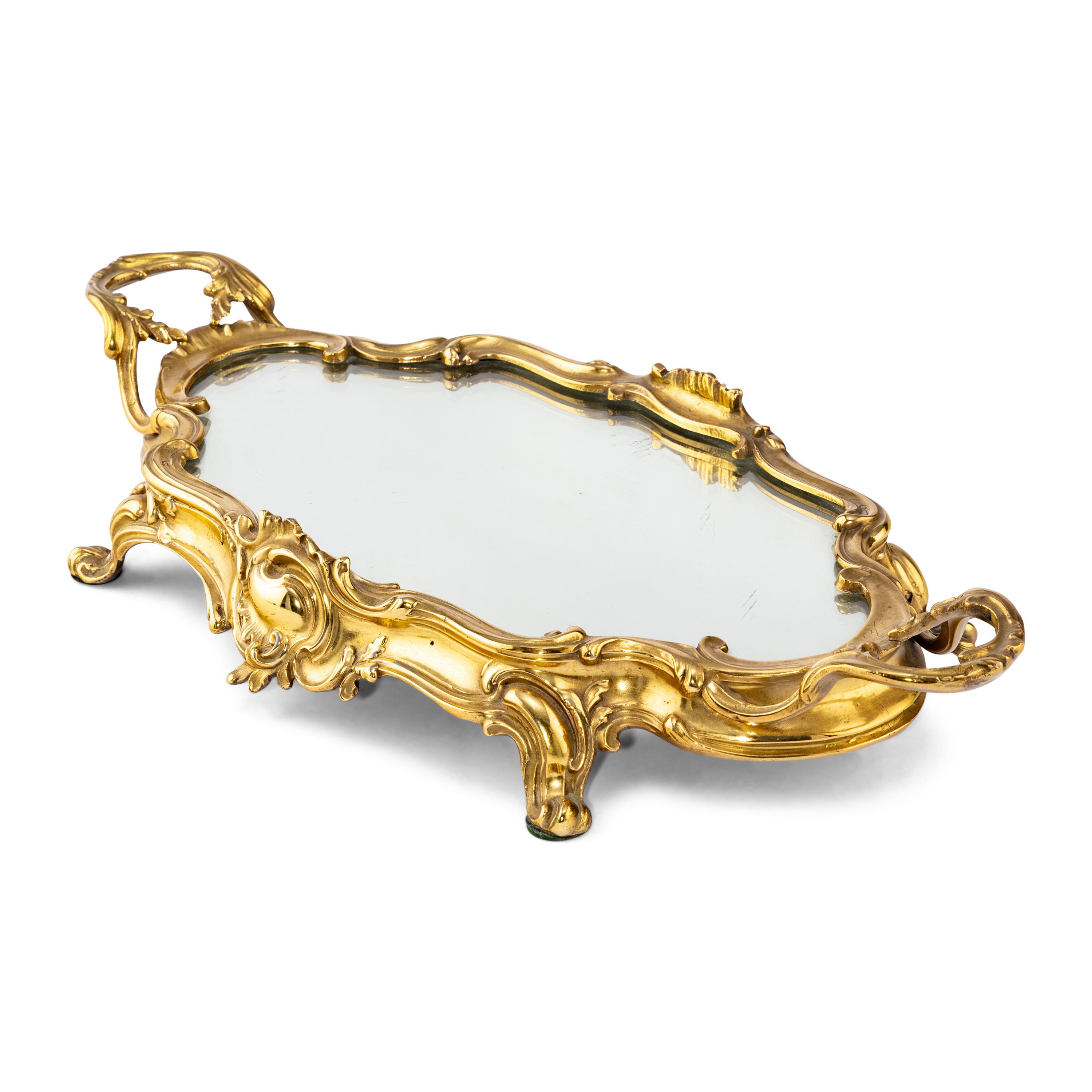 A French Gilt-Bronze Surtot-de-Table