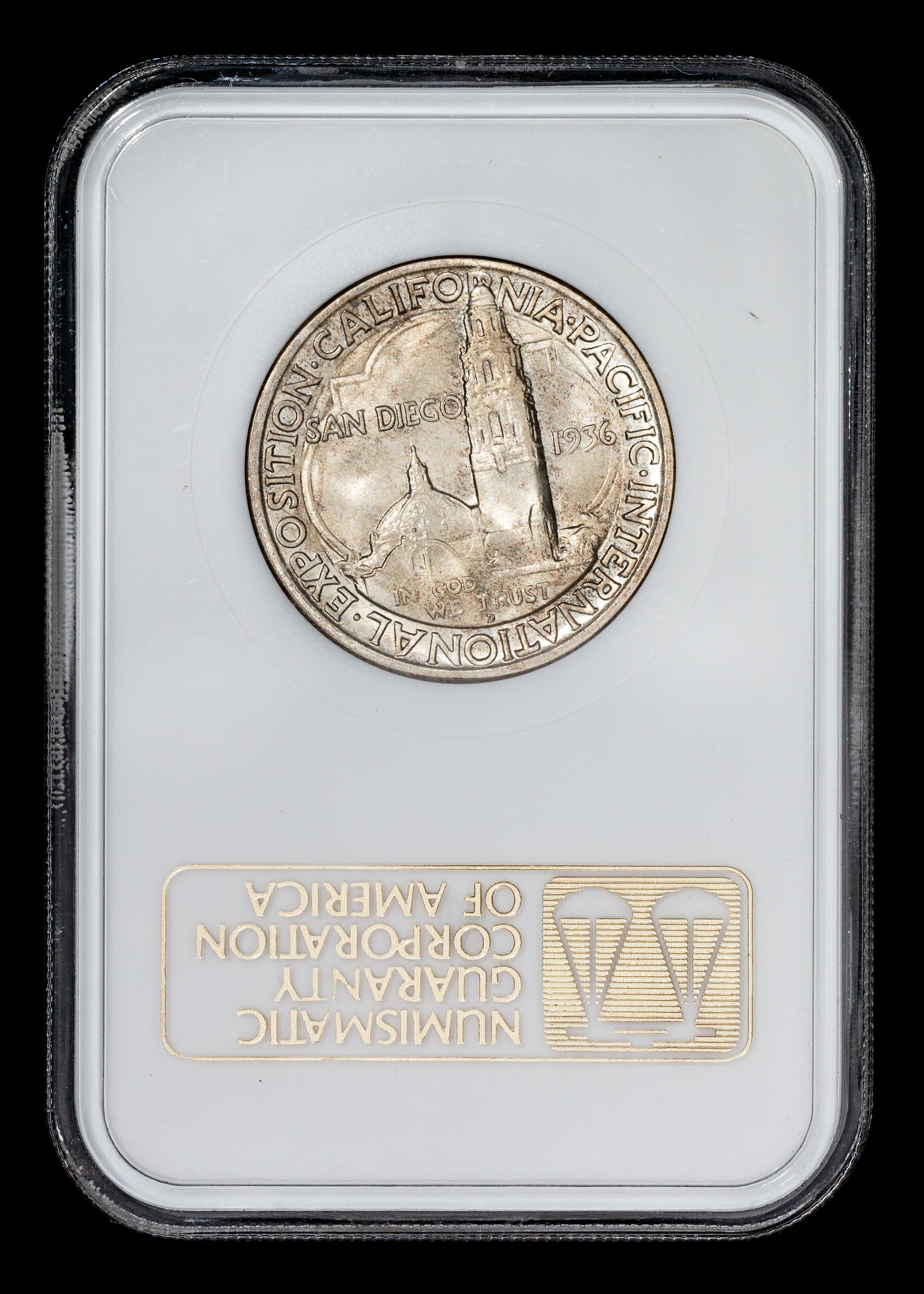A United States 1936-D San Diego Commemorative 50c Coin