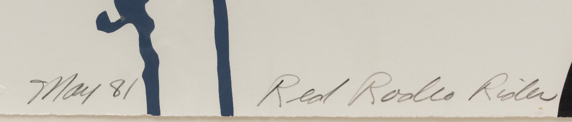 Red Rodeo Rider , edition 48/75