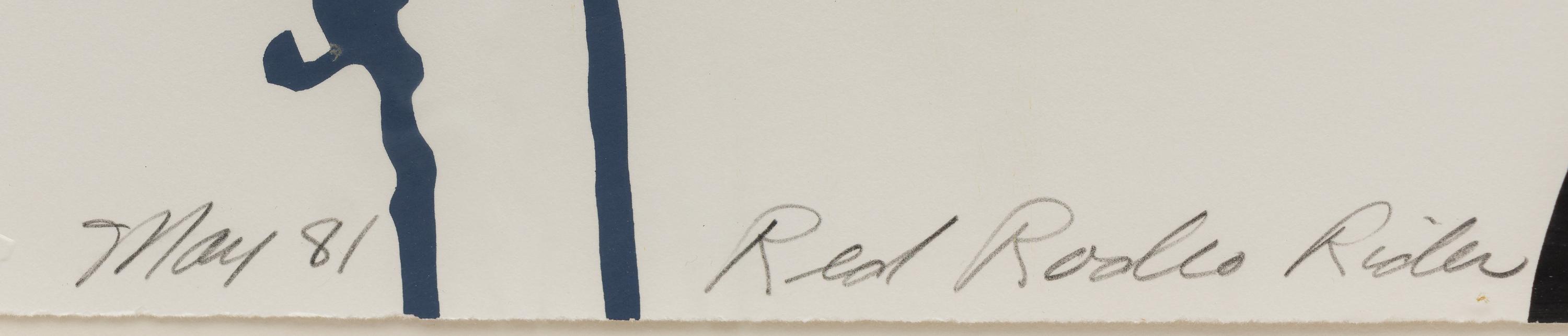 Red Rodeo Rider , edition 48/75