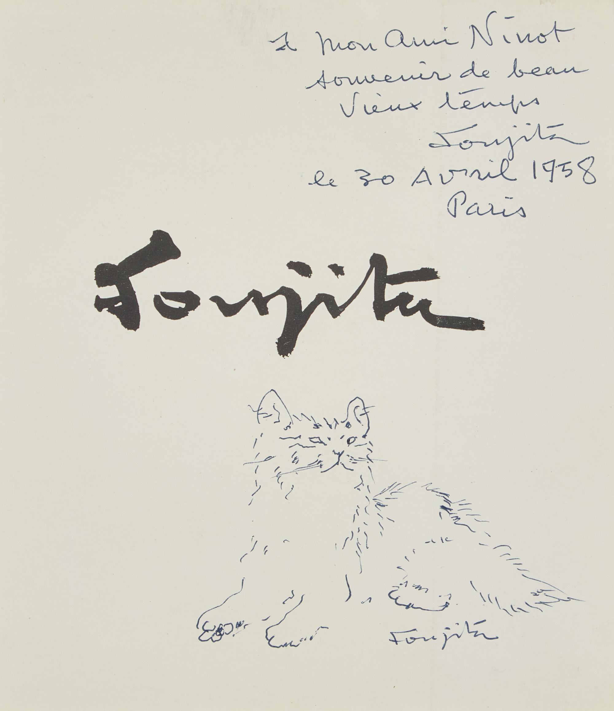 Chat Assis (À mon Ami Ninot), 1958