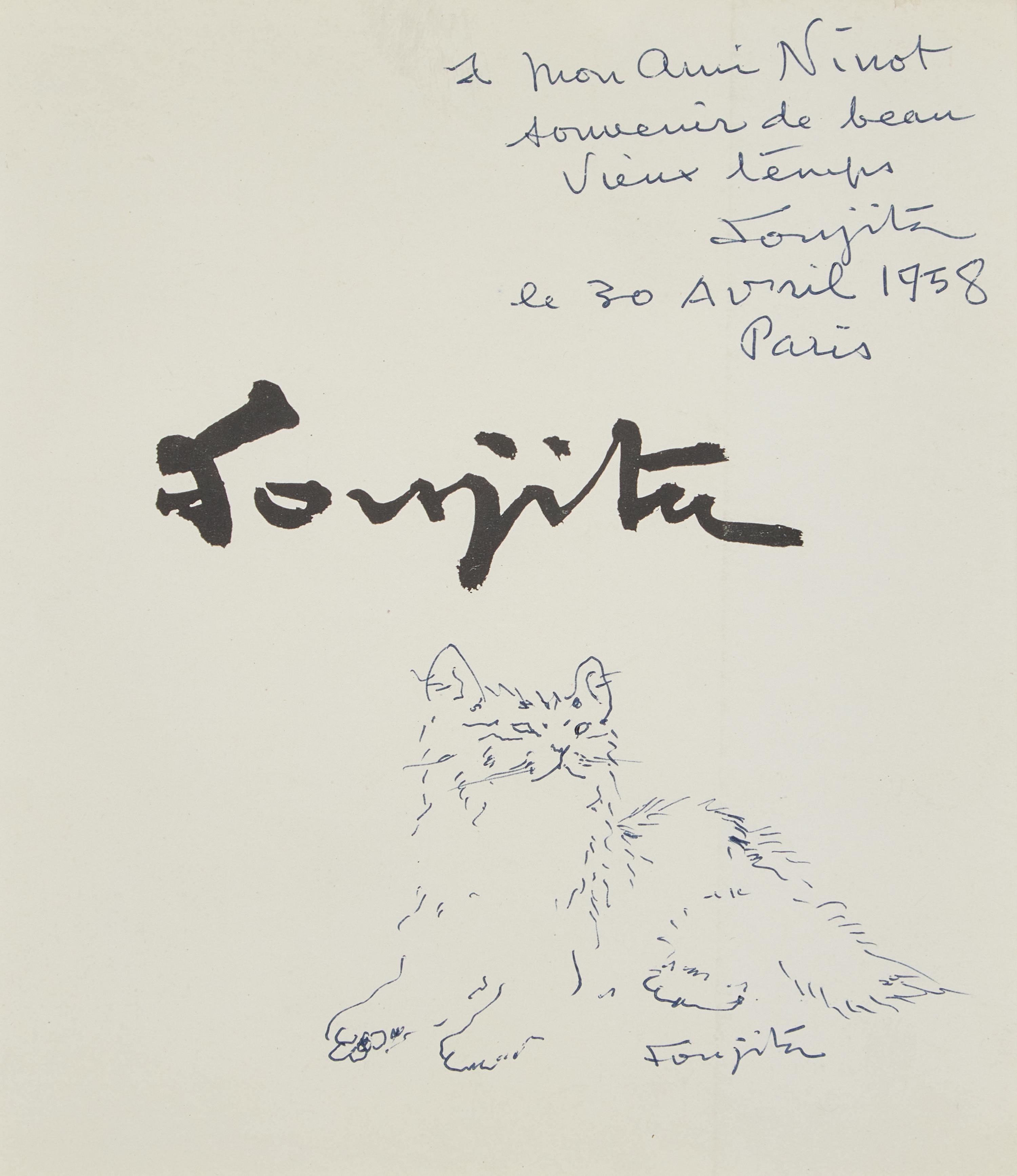 Chat Assis (À mon Ami Ninot), 1958