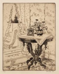 Frances Foy, (American, 1890-1963), Remembered Corner, 1934