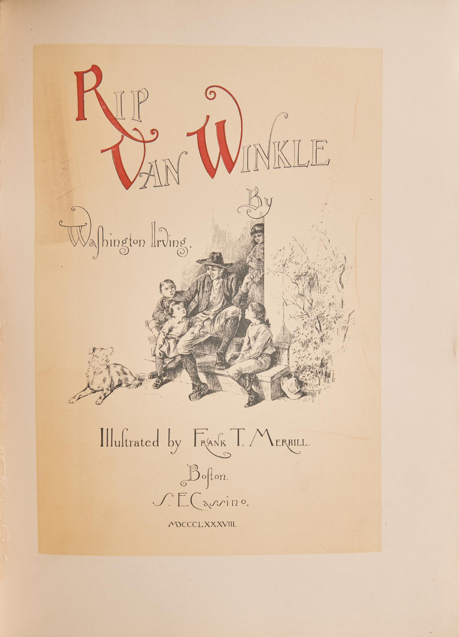 [Children's & Illustrated] Irving, Washington. Rip Van Winkle