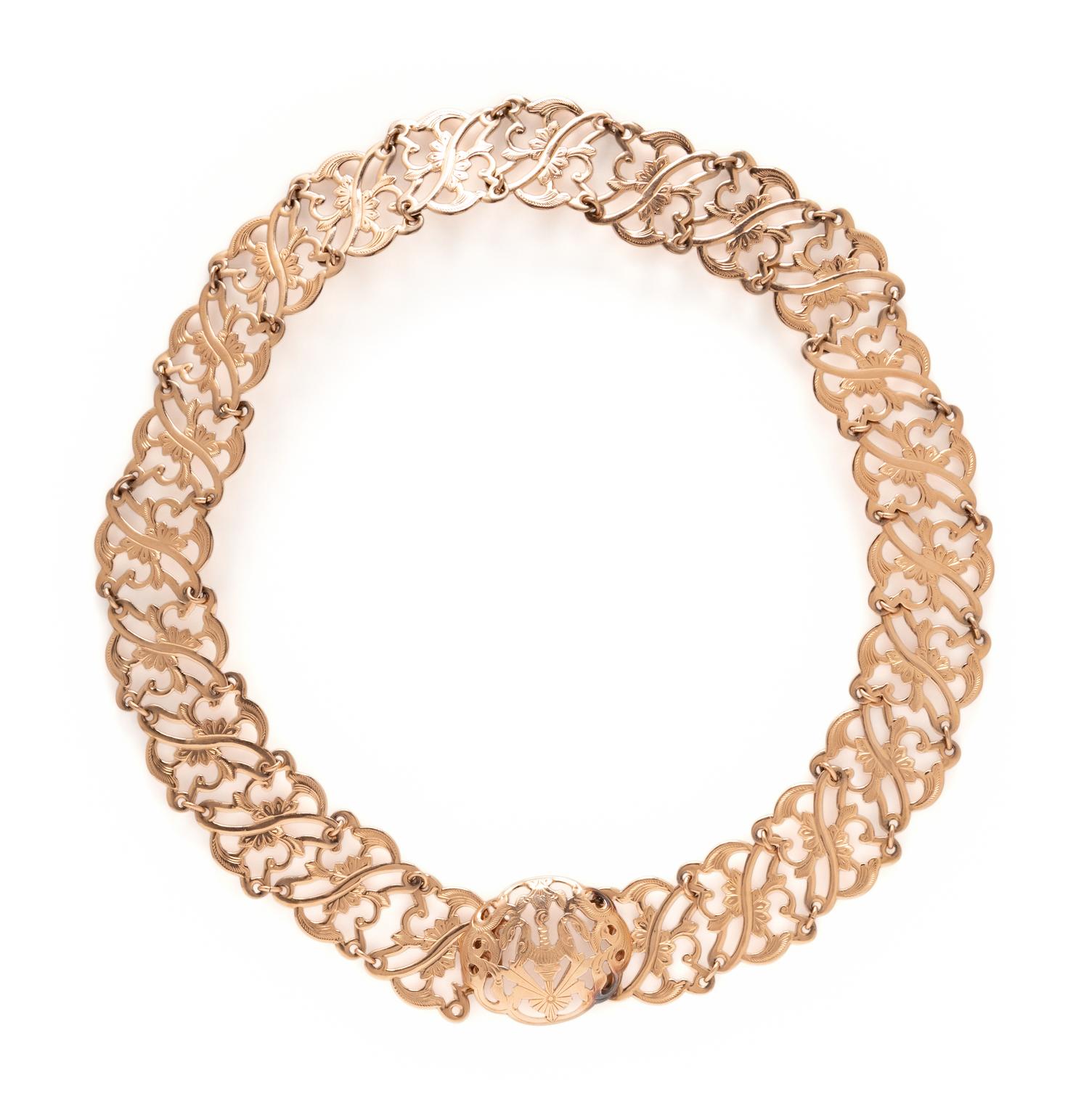 LOW KARAT ROSE GOLD BELT
