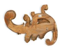 A Pair of Italian Giltwood Foliate Scroll Wall Appliques — 19th/20th Century