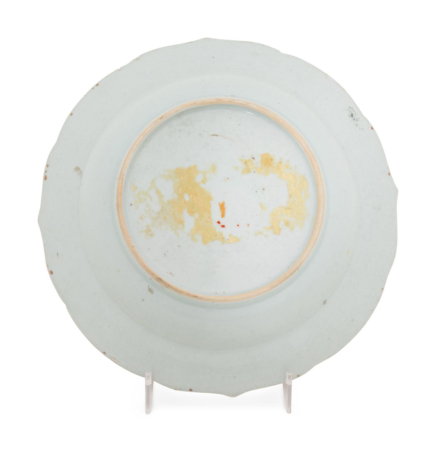 A Chinese Export Famille Rose Porcelain Shallow Bowl