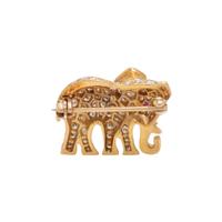 CARTIER, DIAMOND ELEPHANT BROOCH