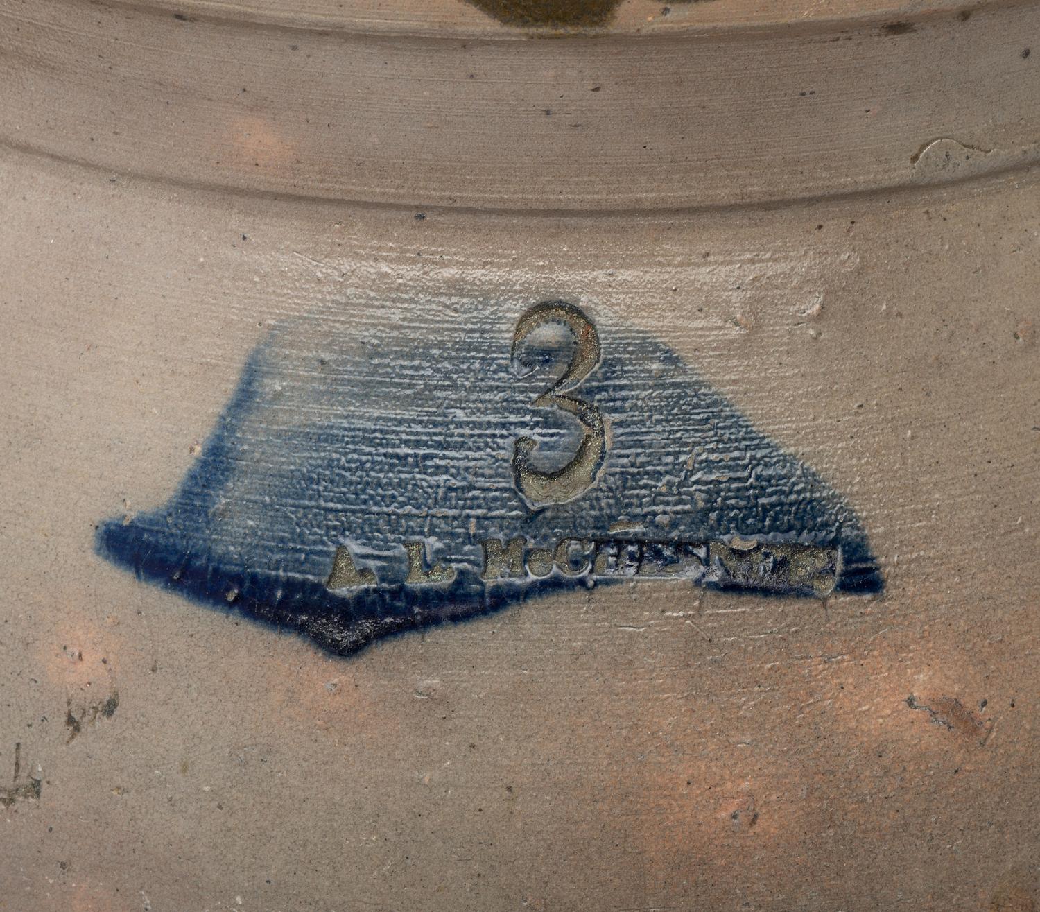 Two Three-Gallon Stoneware Crocks
