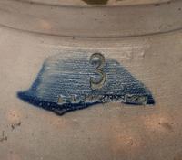 Two Three-Gallon Stoneware Crocks