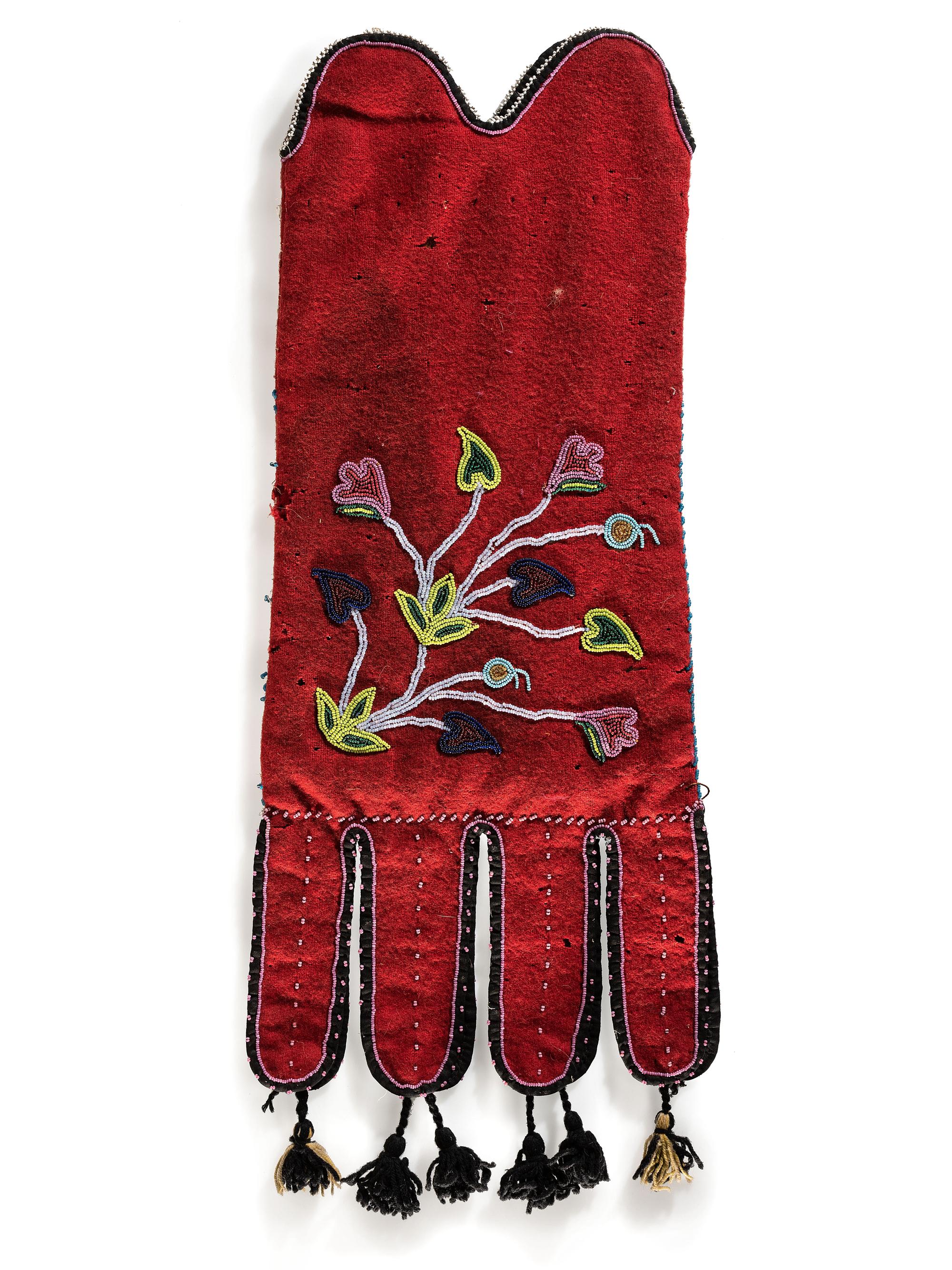 Northwestern Beaded Octopus Bag