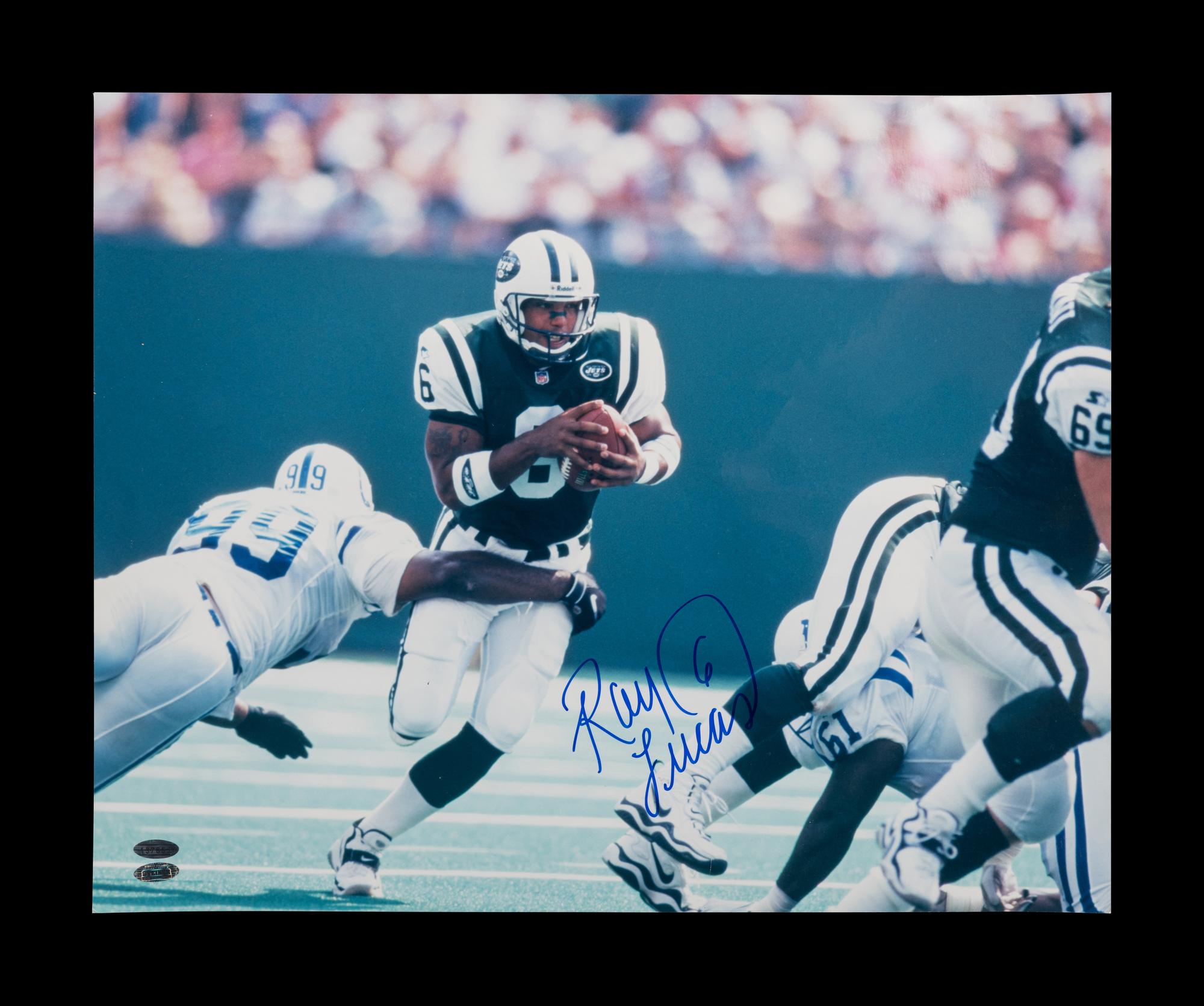 A Large Group of Signed Autograph Football Items Including Hall of Famers and Notables