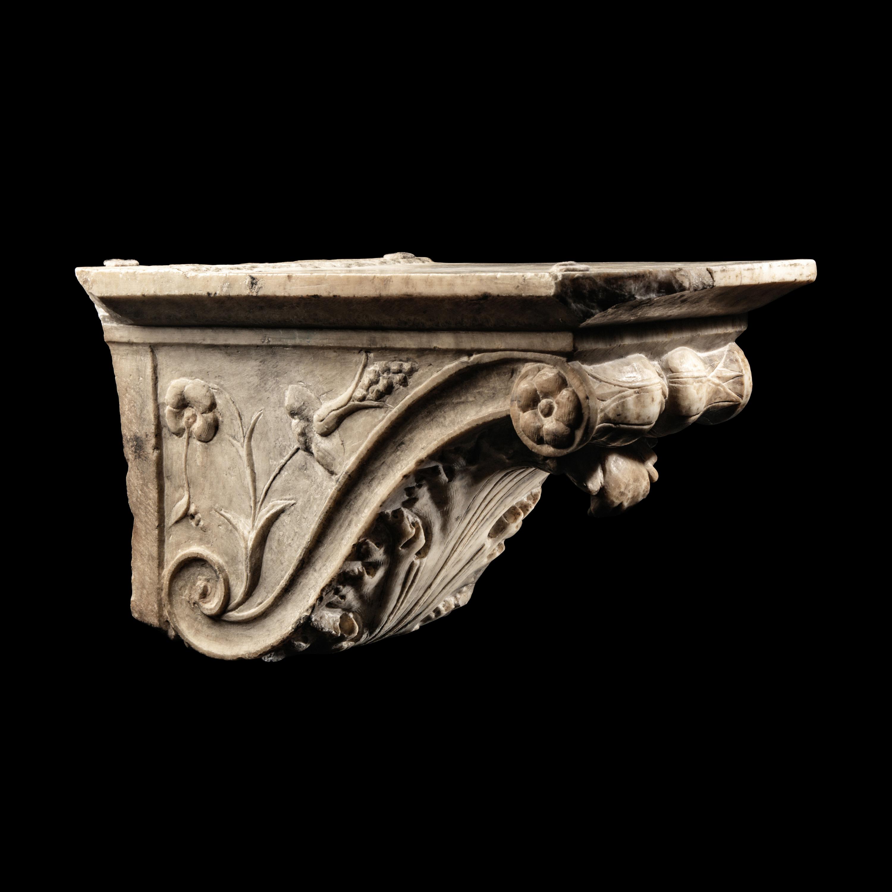 A Roman Marble Modillion