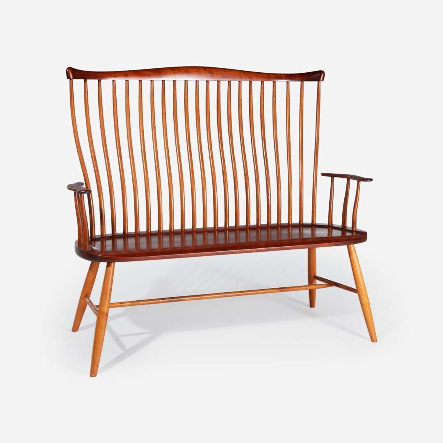 Stephen Swift A "Pomfret Windsor" Settee, Nantucket, USA, 1999