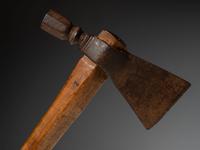 Plains Pipe Tomahawk, with Gun Barrel Head