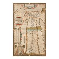 [Map]. Ortelius, Abraham (1527-1598). Aegyptus Antiqua . Antwerp, 1587.