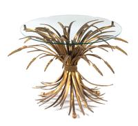 An Italian Gilt Metal Occasional Table Height 18 1/2 x diameter 23 inches. — MID 20TH CENTURY