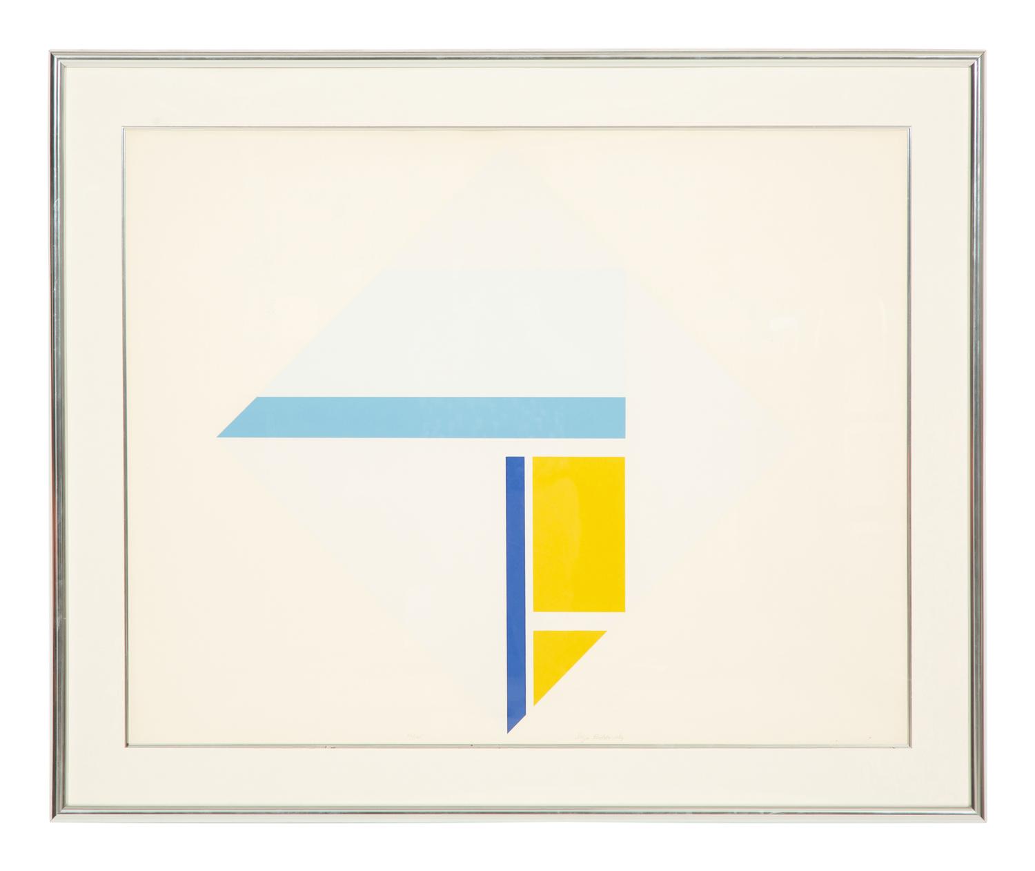 Series 4, Series 8, and Untitled , circa 1970 (three works)