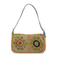 Fendi, Beaded Needlepoint Baguette