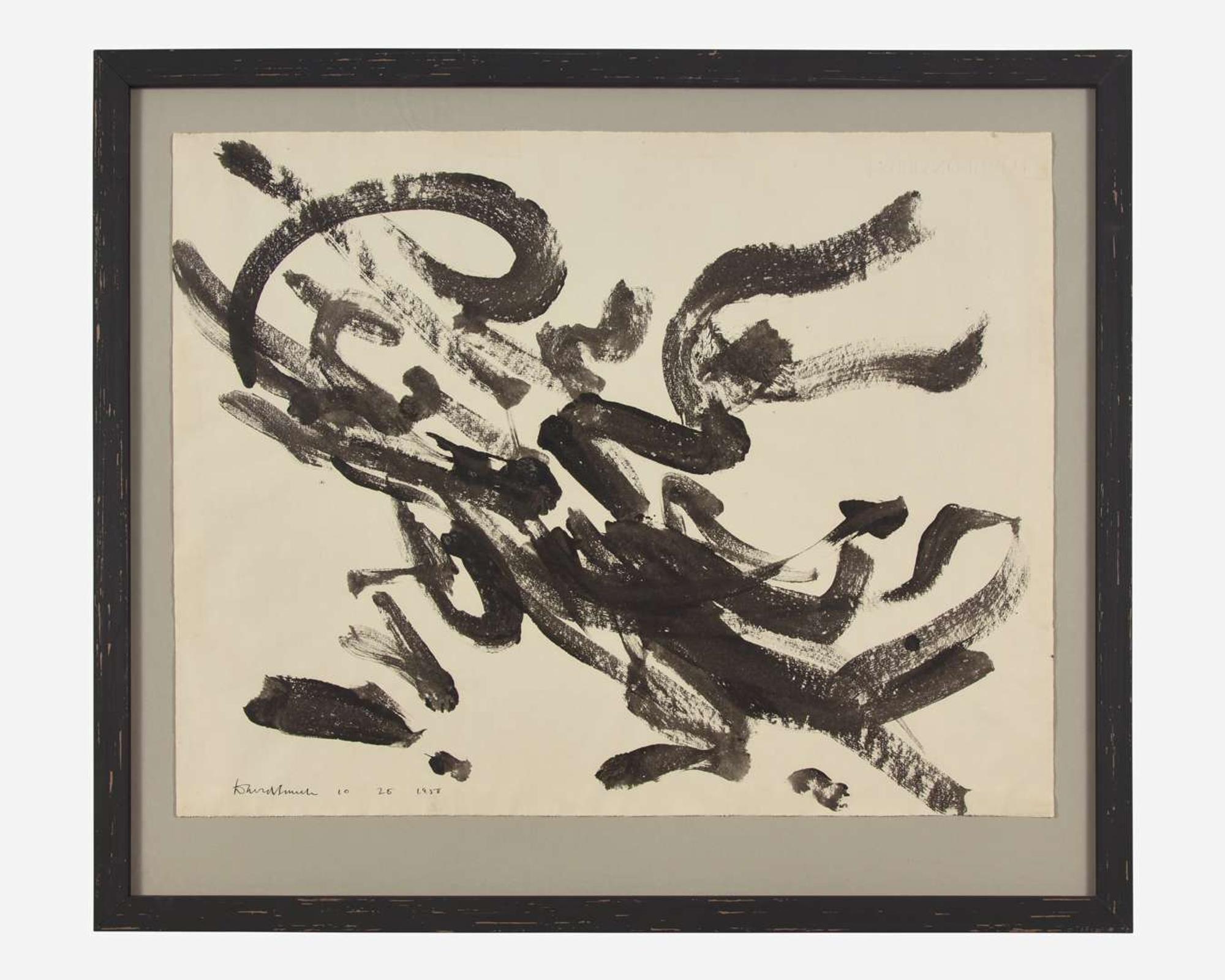 David Smith (American, 1906-1965) - D S 10 28 1958
