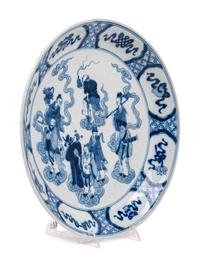 A Chinese Blue and White Porcelain Charger