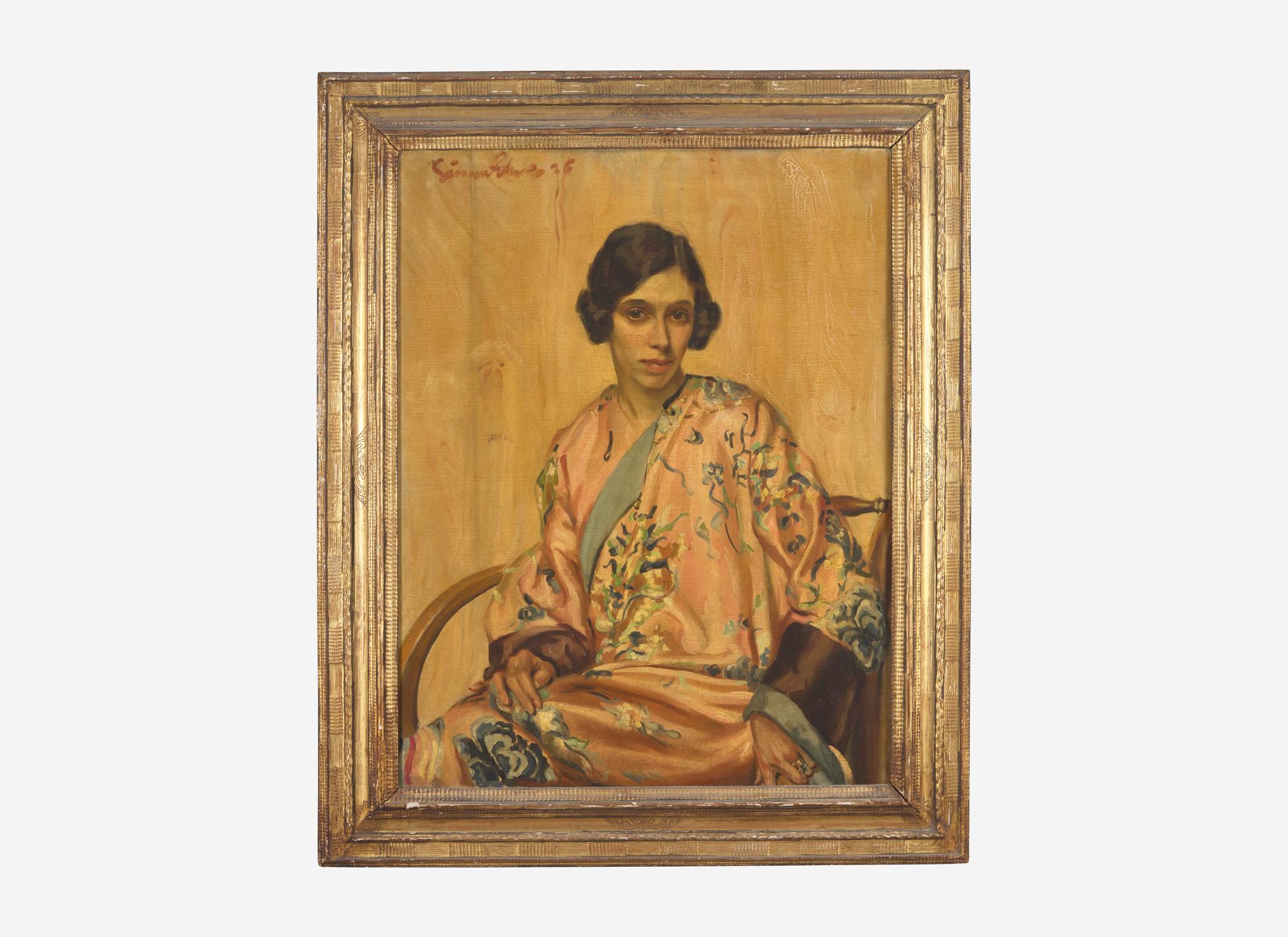 Portrait of Barbara Wythes Elwes , 1926