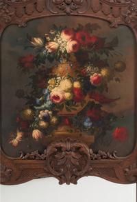 A Louis XV Style Trumeau Mirror