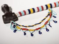 Micmac Pipe with Beaded Stem