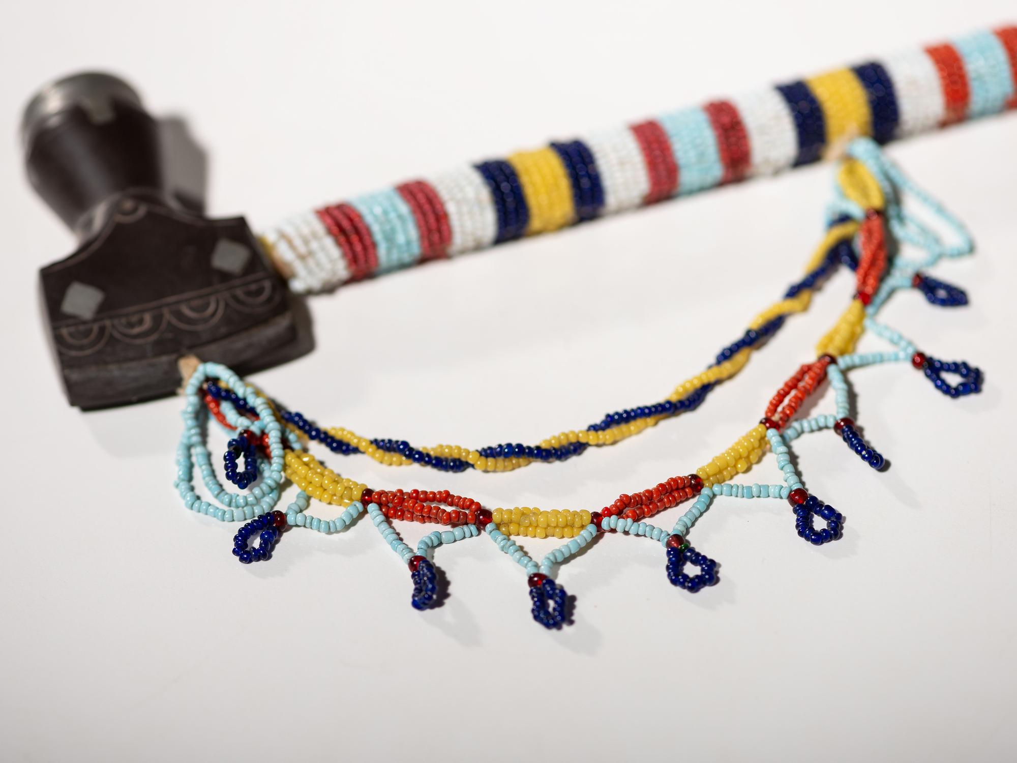 Micmac Pipe with Beaded Stem