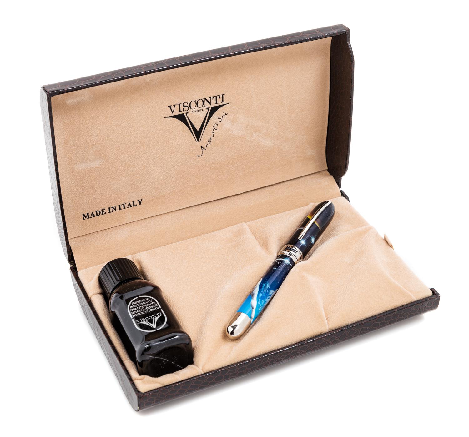 A Visconti Claudio Mazzi: Running the Space Limited Edition Fountain Pen and Ink Set