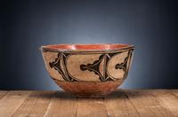 Kewa Pottery Dough Bowl, with Native Repair