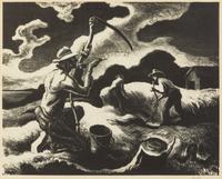 Thomas Hart Benton, (American, 1889-1975), Island Hay, 1945