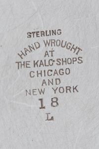 A Kalo Hand-Wrought Silver Bowl