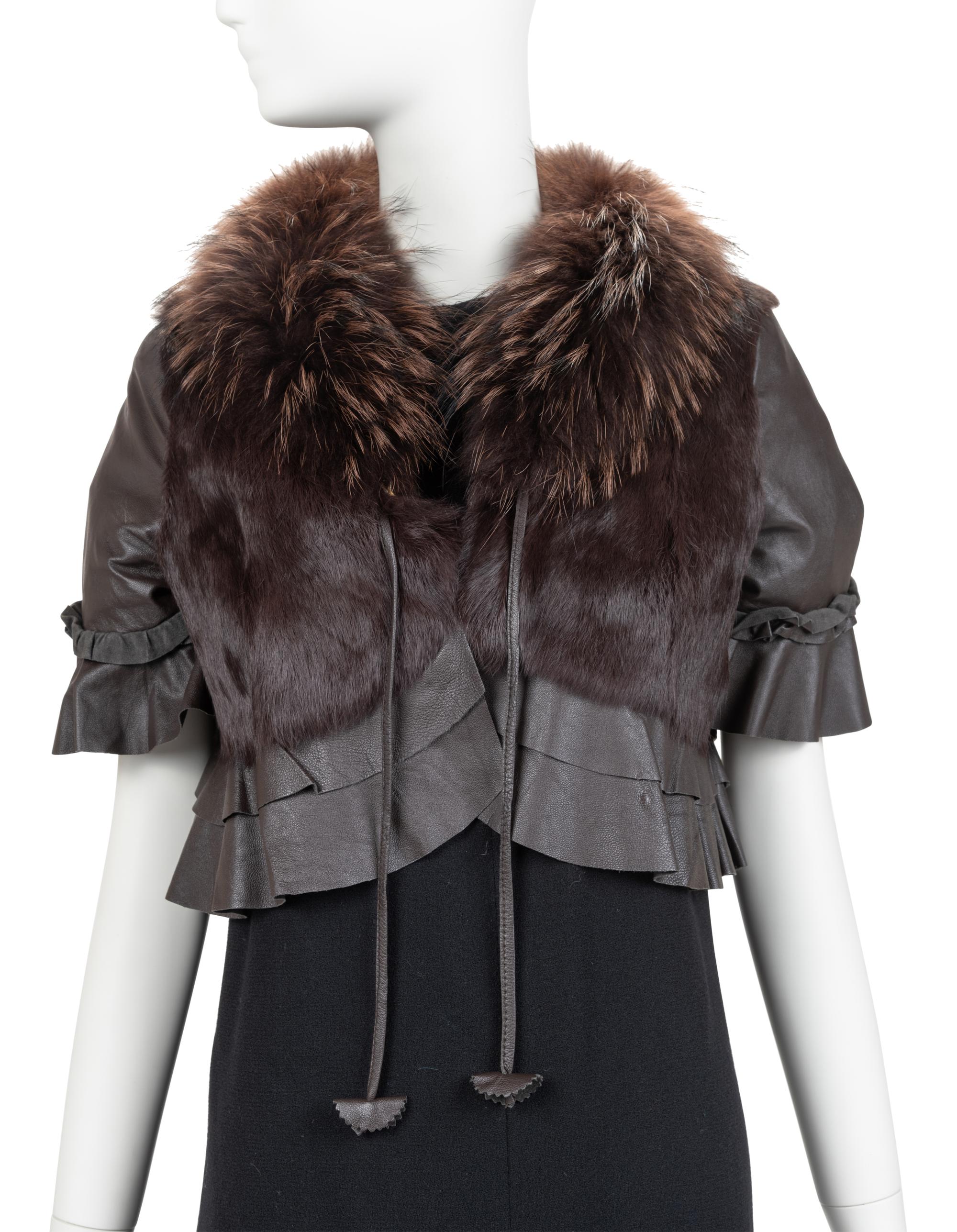 Two Fur-Trimmed Jackets