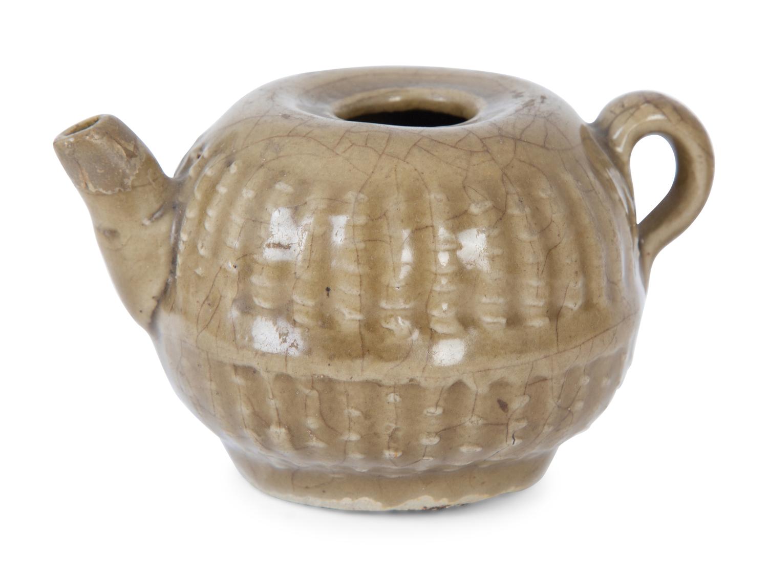 Five Chinese Ceramic or Porcelain Items — 19th/20th Century