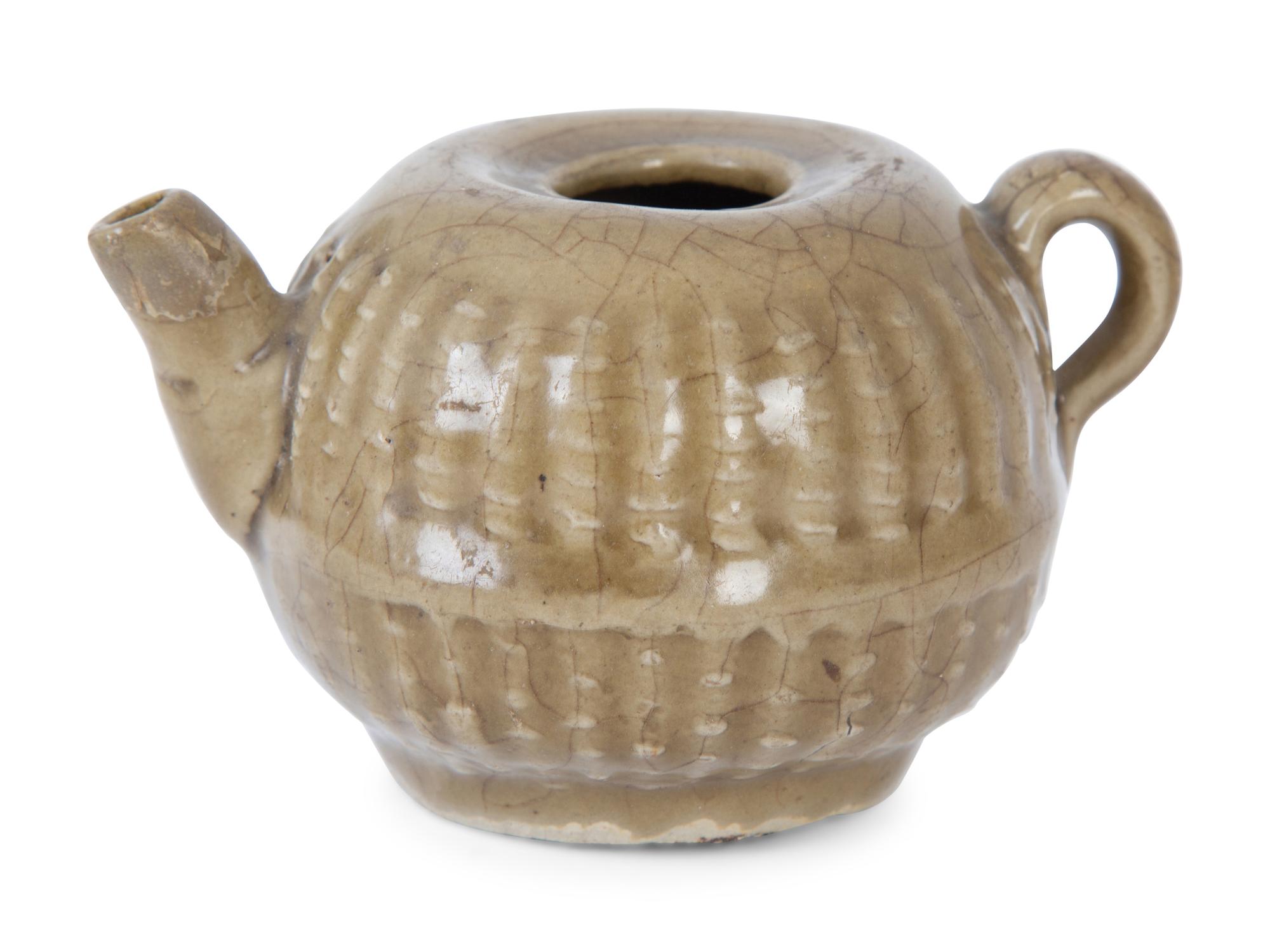 Five Chinese Ceramic or Porcelain Items — 19th/20th Century