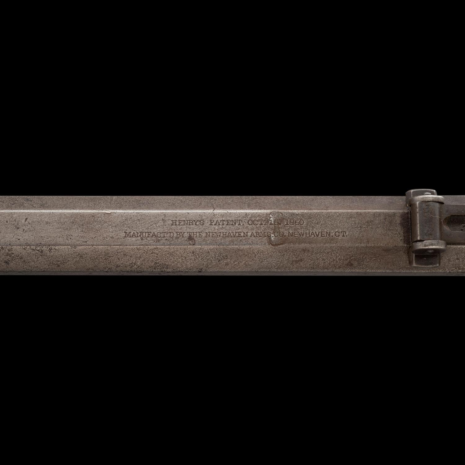 Maritally Marked 1st DC Cavalry Henry Rifle from the Collection of Charles Worman