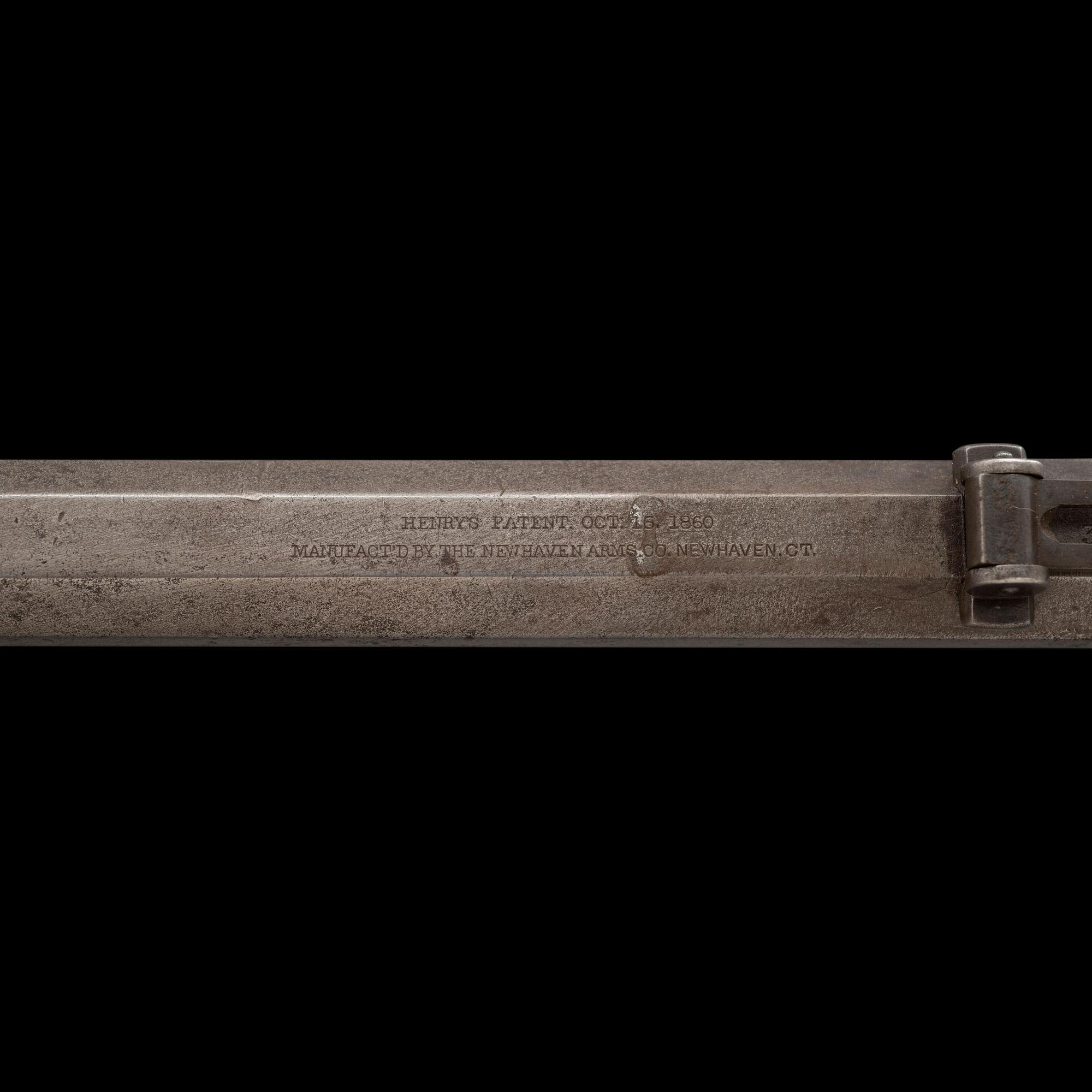 Maritally Marked 1st DC Cavalry Henry Rifle from the Collection of Charles Worman