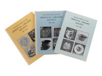 [CERAMICS — KILNS] A group of reference works about Chinese Ceramics from different kilns, comprising: