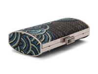 Judith Leiber Snakeskin and Crystal Clutch, 2000s