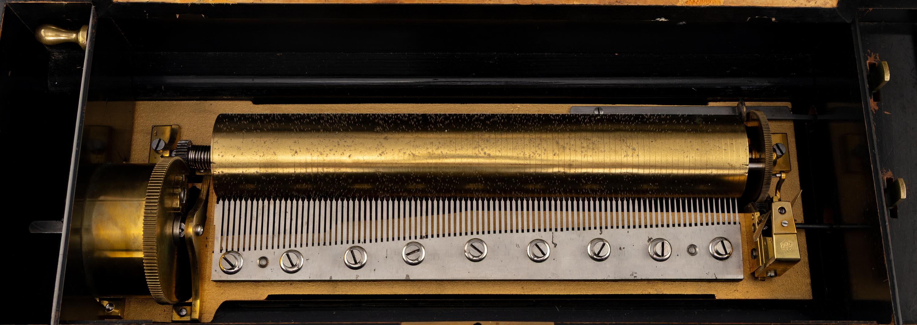 A Swiss Cylinder Music Box