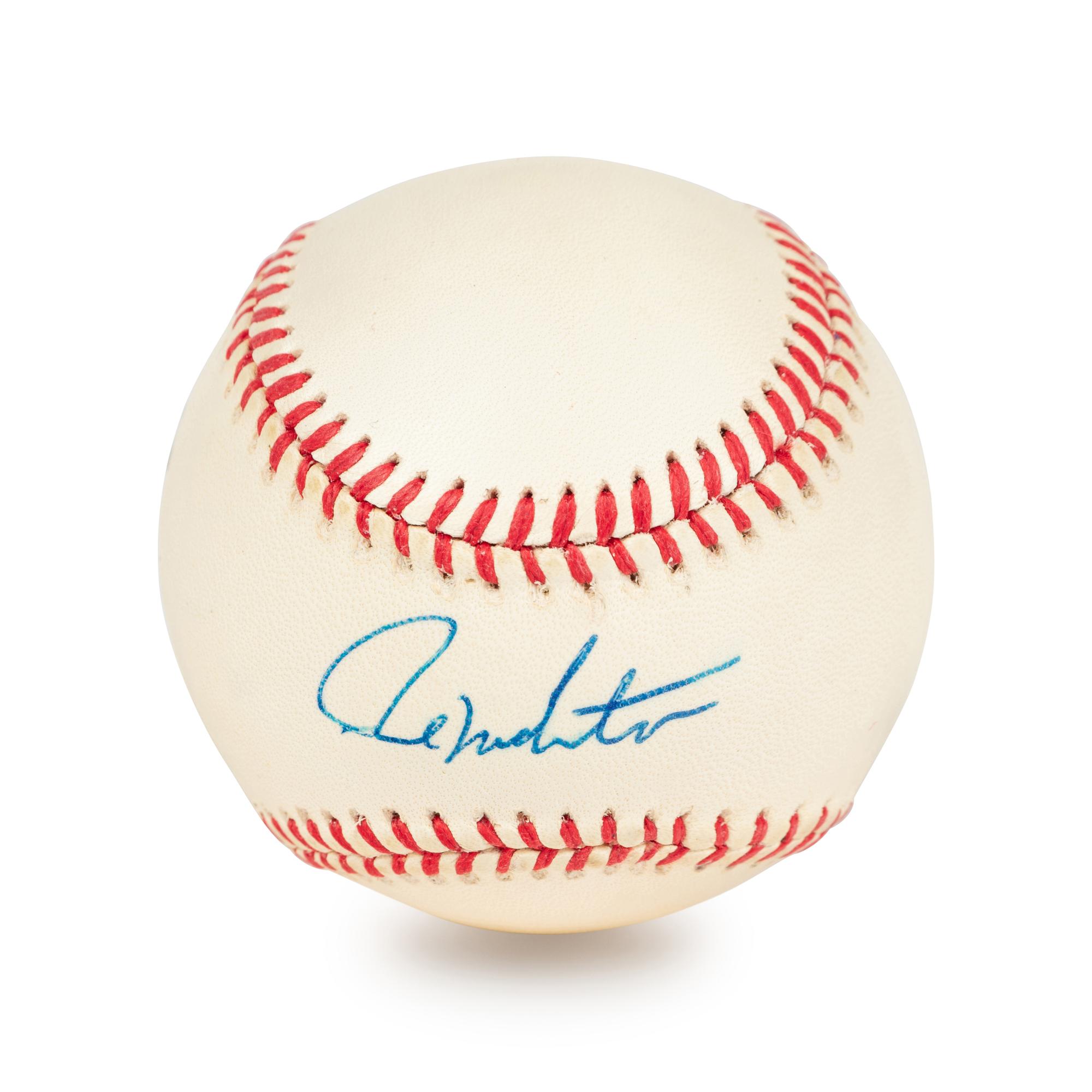 A Group of Nine 3,000 Career Hit Signed Autograph Baseballs (Beckett Authentication Services BAS Certified),