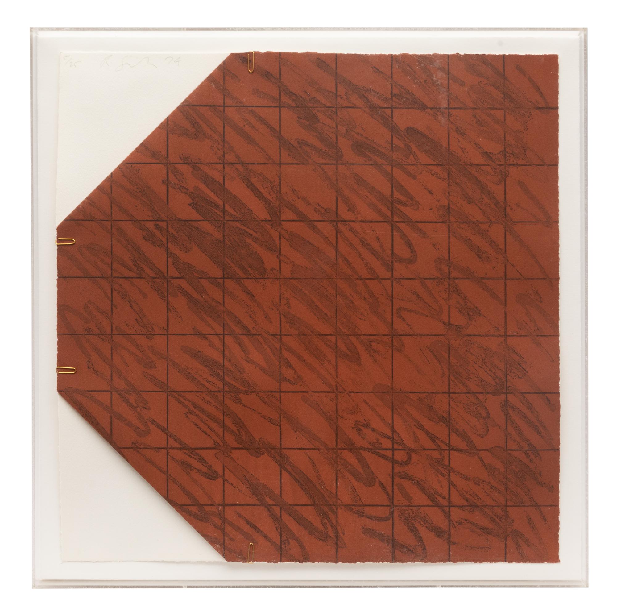 Paper Clip Suite I (suite of five), 1974
