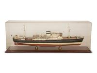 A Post-War Board Room Model of a Passenger Cargo Motor Ship, c. 1950s — 20th Century