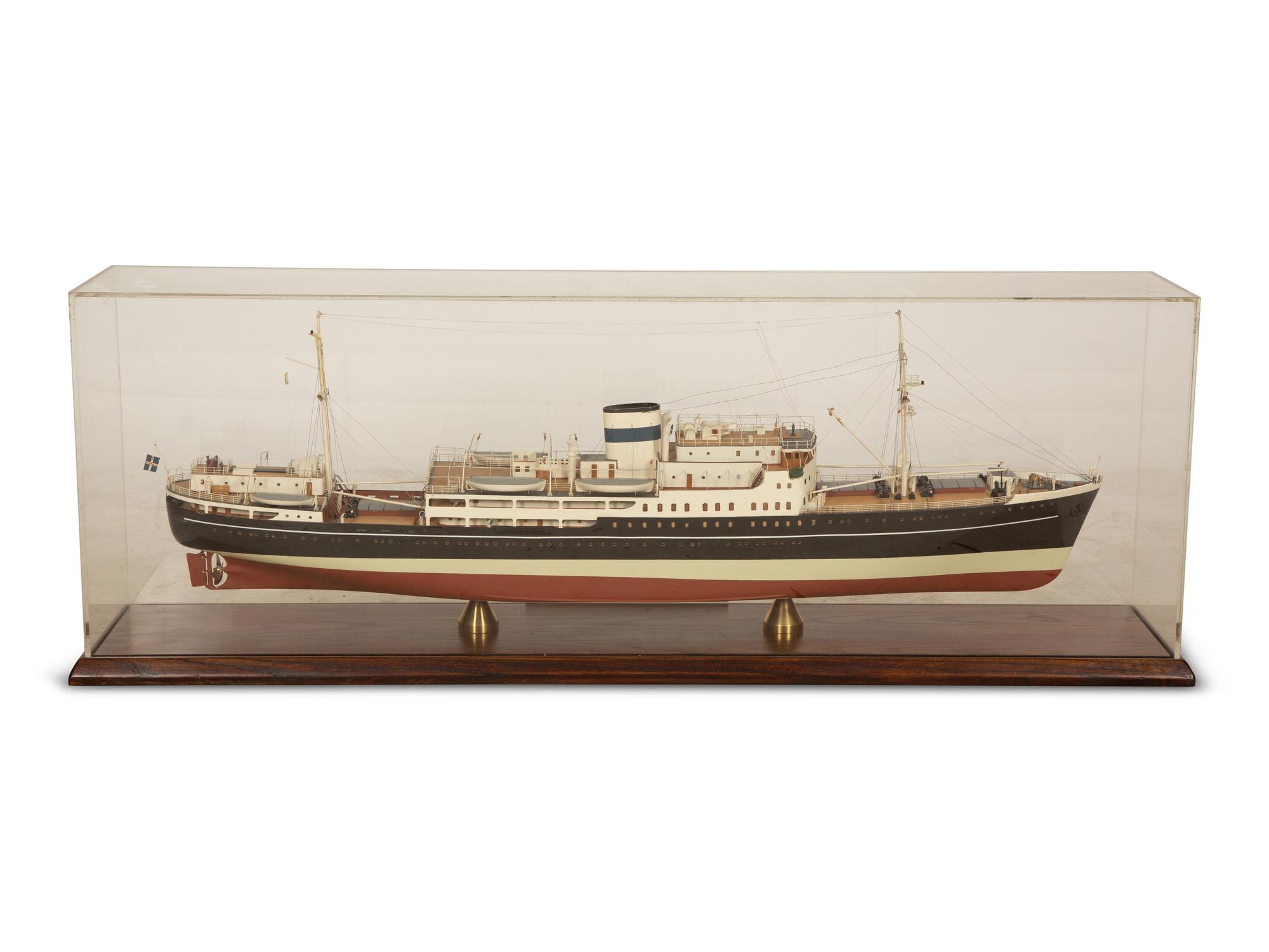 A Post-War Board Room Model of a Passenger Cargo Motor Ship, c. 1950s — 20th Century