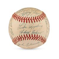 A 1950 Chicago White Sox Team Signed Autograph Baseball
